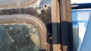 Дверь кабины ЮМЗ как увеличить жесткость и установить дверной уплотнитель от ВАЗ 2101