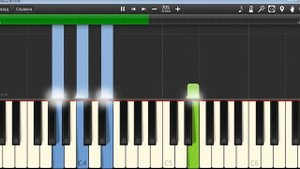 Разбор.Ласковый май   На белом покрывале января на синтезаторе,самоирайке