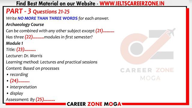 IELTS LISTENING PRACTICE TEST 2021 WITH ANSWERS  09.10.2021