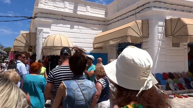 Рынок г. Хумт-Сук, Джерба, Тунис смотреть онлайн