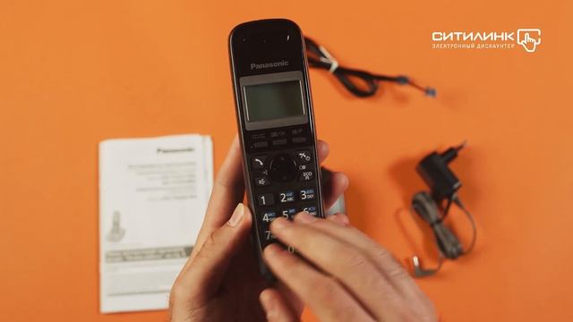 Обзор радиотелефона PANASONIC KX-TG2511RUT | Ситилинк смотреть онлайн