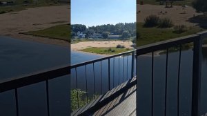 Пешеходный мост через реку Березина , город Борисов.