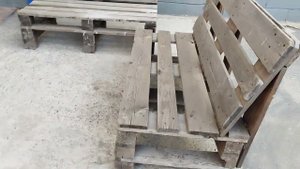 лавочка из поддона