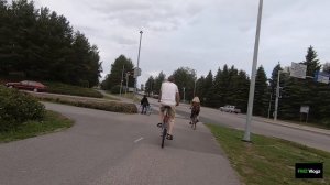 A Cycle Journey in Oulu Finland