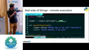 Sponsored - Python at Scale @ Linkedin - PyCon India 2015
