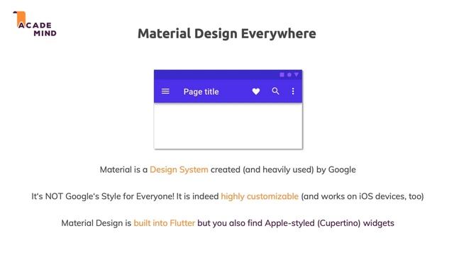 6 Flutter & Material Design