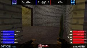 Шоу-Матч по CS 1.6 [Pro M9so -vs- A'Tm] @kn1feTV