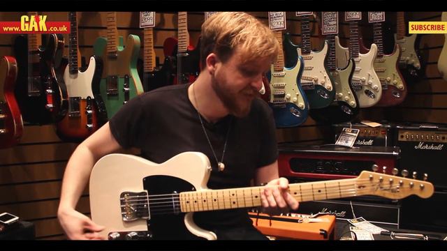Fender - Custom Shop 2013 Tele Pro Closet Classic (White Blonde) Demo at GAK смотреть онлайн