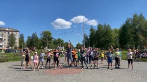 Флешмоб Танец на Летней Площадке