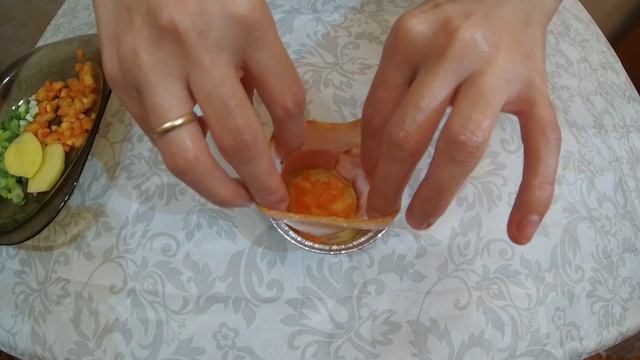 ПРОСТОЙ РЕЦЕПТ 2020 (яичница с беконом) #быстроеприготовление #домашнийрецепт  #вкусныерецепты