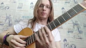 Уроки гитары. Беспечный ангел - Ария 1 часть (вступление).