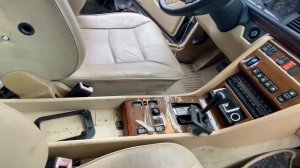 Как правильно снять ручку кпп на w124 #1