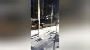 В зимней тайге на Сузуки Эскудо