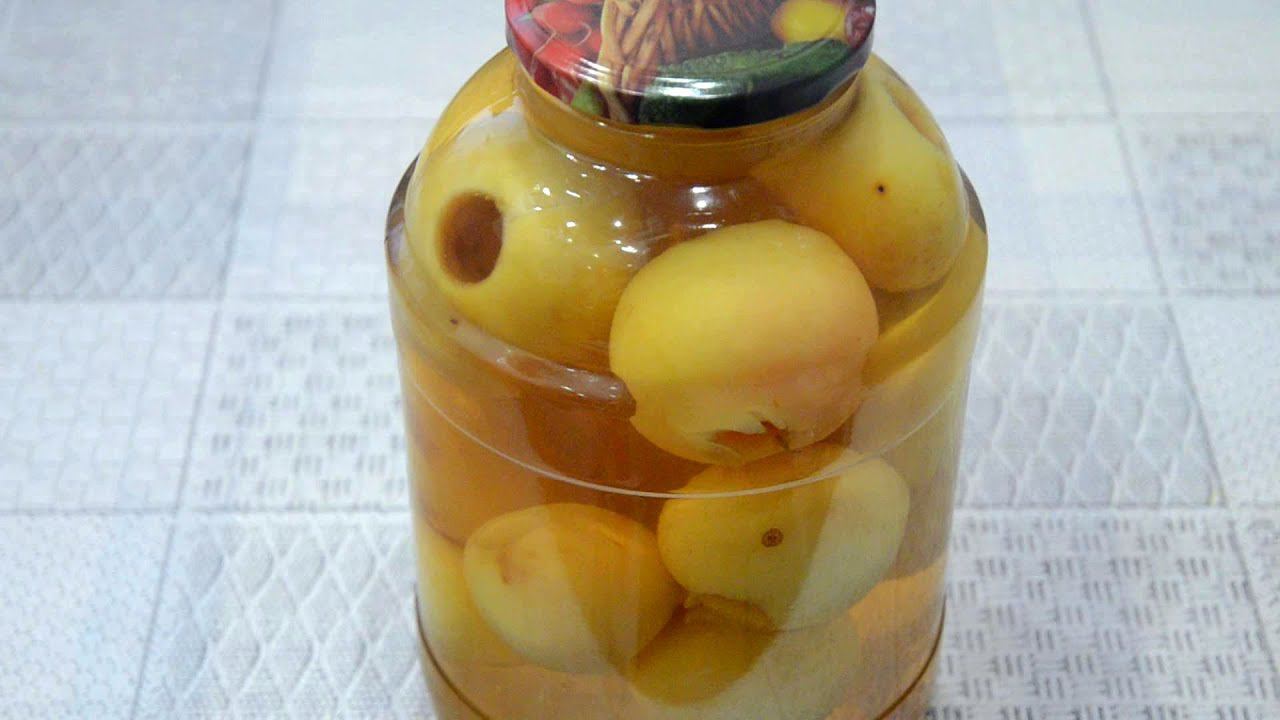 Компот из яблок на зиму без стерилизации. смотреть онлайн