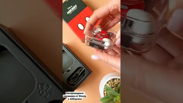 Детские беспроводные Bluetooth наушники Disney с AliExpress