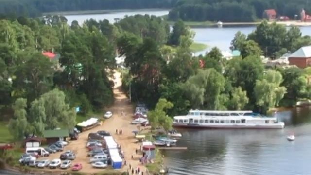 Озеро Селигер, Нилово Столобенская Пустошь. Мужской действующий монастырь смотреть онлайн