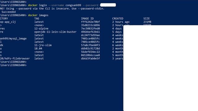 Push Image to Docker Hub смотреть онлайн