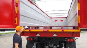 Стальной самосвальный полуприцеп MEGA 40 м3