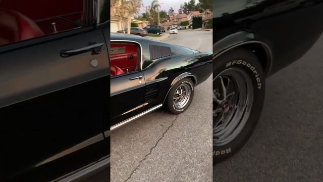 1967 Ford Mustang Fastback Raven Black 289 v8