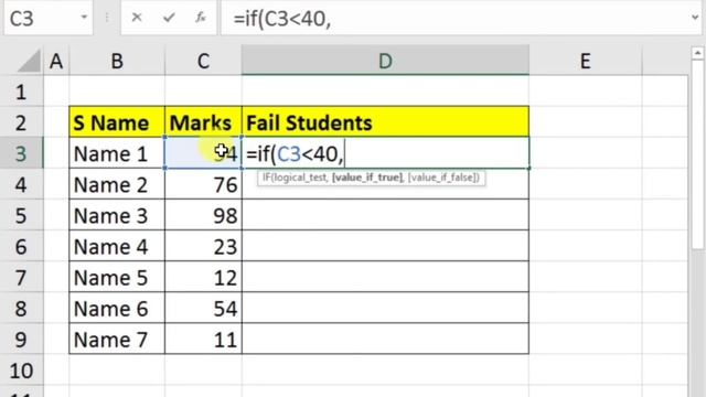 Become Excel Master With 7 Useful  IF Formula Examples - Excel Formula and Functions - IF Function