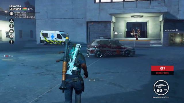 Just Cause 3 Free Roam Gameplay | Mission - "LAVANDA LANTUINA" The City of INSULA FONTE | смотреть онлайн