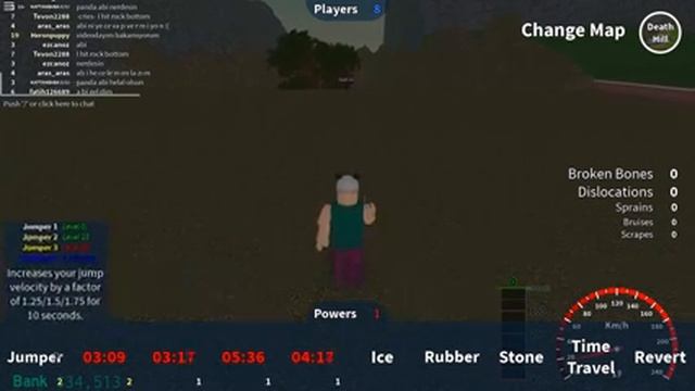 9999 Yüksek Yerden Hızla Düşmek! - Panda ile Roblox Broken Bones Ultimate смотреть онлайн