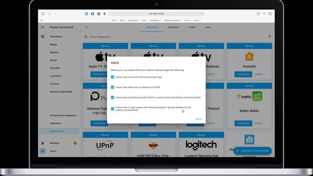 Installare HACS su Home Assistant смотреть онлайн