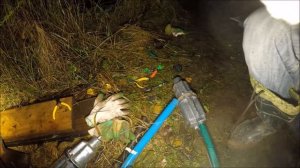 Замена скважинного насоса на армированном шланге