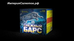 Р 7491 Снежный барс (1"х25 залпов). www.isalutov.ru тел.: 8908 992-43-53 / 89146649499