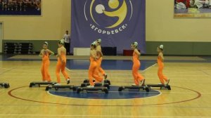 Команда "Тропиканка" степ-аэробика