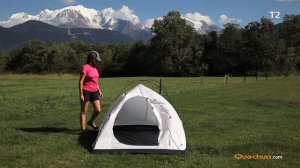 Установка палатки Quechua T2