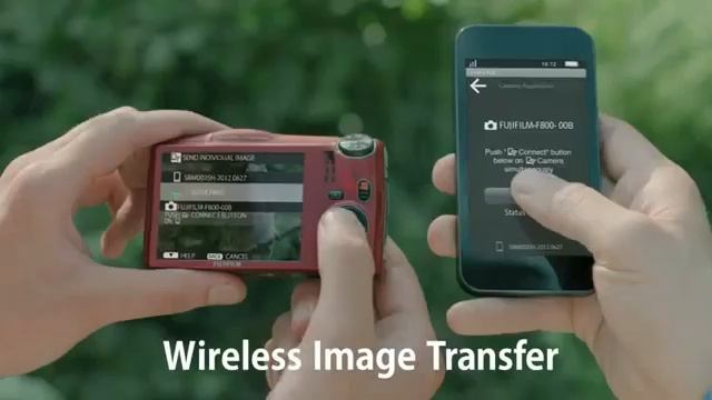 New FinePix F800EXR with wireless transfer and 40x Intelligent Digital Zoom from Fujifilm смотреть онлайн