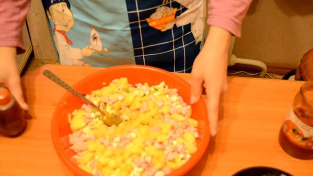Самый простой рецепт окрошки.