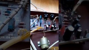 Проигрыватель Орфей 103  замена электролитов,ремонт предусилителя и регулировка скорости вращения