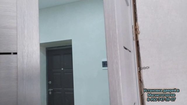 #установкадверей Как я, креплю двери в Магнитогорске. Установка дверей в Магнитогорске