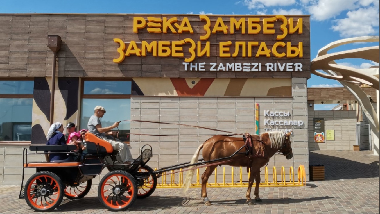 Новый зоопарк "Река Замбези" в Казани. Увидим ли жирафа?