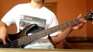 Amatory - осколки ( bass guitar cover)