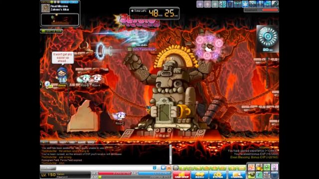 Maplestory - 4x Zakum Solo смотреть онлайн