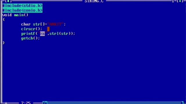 String in C programming | Discuss about string functions and it's use