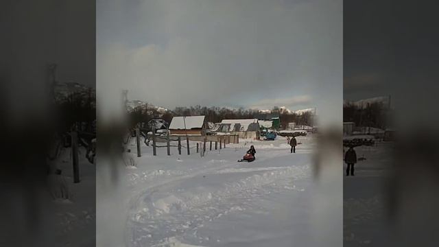 Катание на снегоходе и тюбингах в паратунке смотреть онлайн