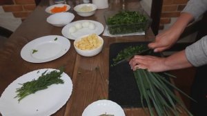 Зеленый борщ Украинский  пошаговый рецепт Green borshch step by step recipe