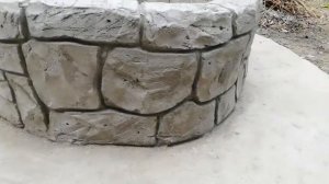 Очаг из арт бетона своими руками! Часть 1!