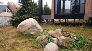 Вертикальная отделка прямым планкеном / Стильный фасад дома