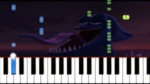Hotel Transylvania 3 - Puppy Macarena - EASY Piano Tutorial