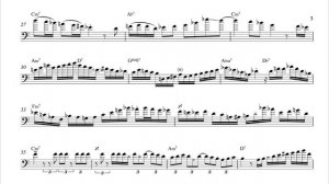 Ido Meshulam "Dolphin Dance" Trombone Solo Transcription