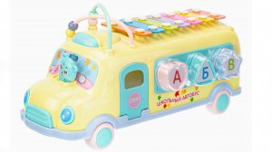 «Игротрейд» | Сортер "Школьный автобус" ELEFANTINO | Артикул: IT107243, IT107244