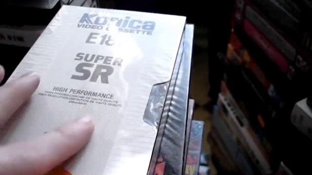 Найденные носители - кассеты VHS