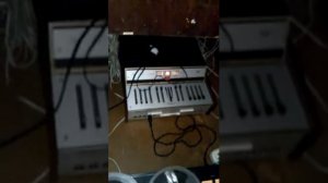 усилитель нч Трембита 002 и бобинный магнитофон эльфа 201-1