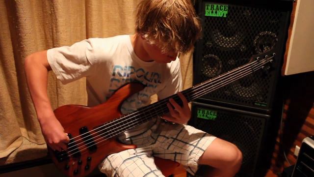 PERIPHERY - Icarus Lives! (bass cover) смотреть онлайн