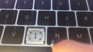 replace key & butterfly mechanism on A1707 macbook pro laptop